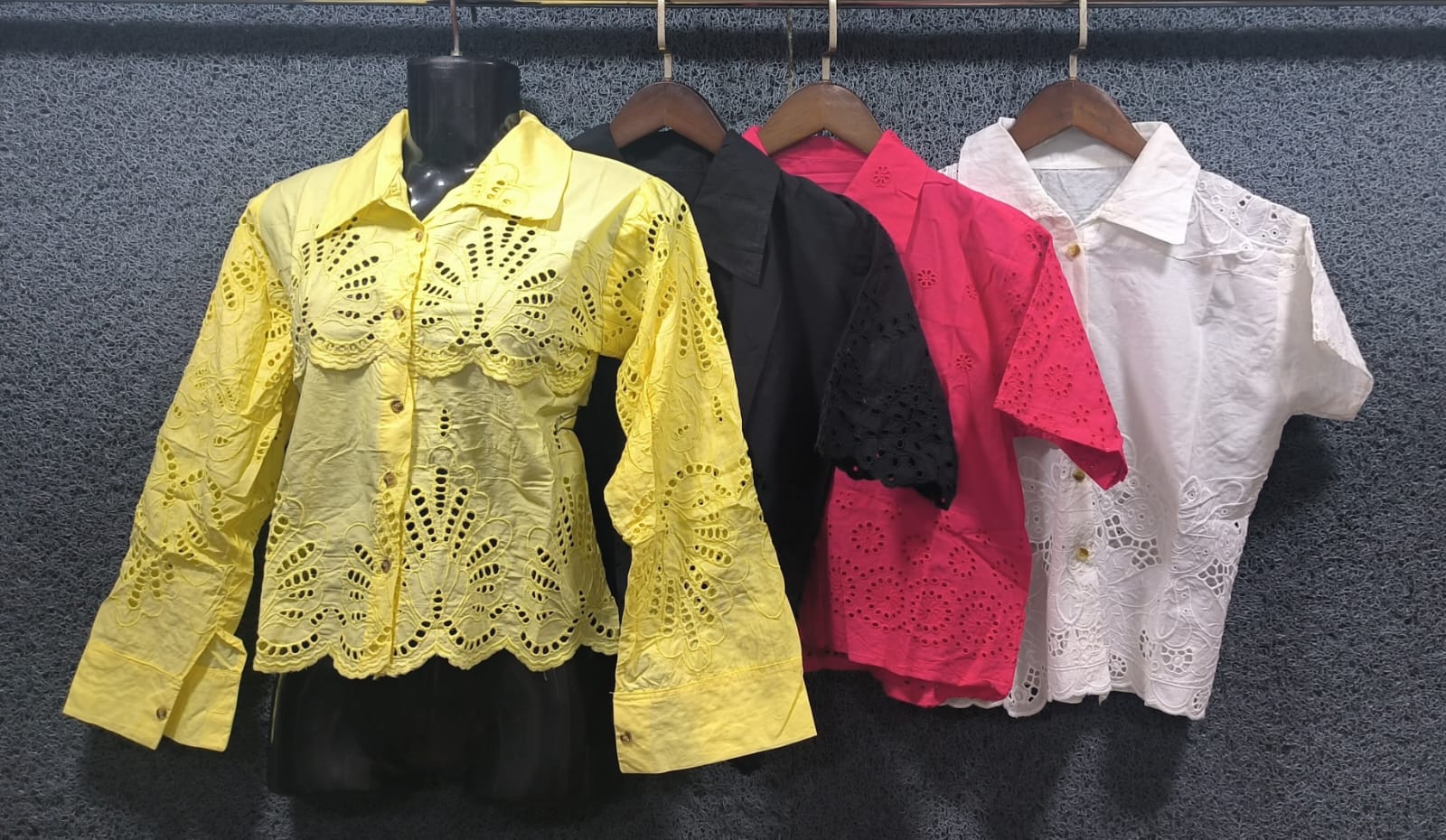 Elegant Eyelet & Broderie Anglaise Shirts