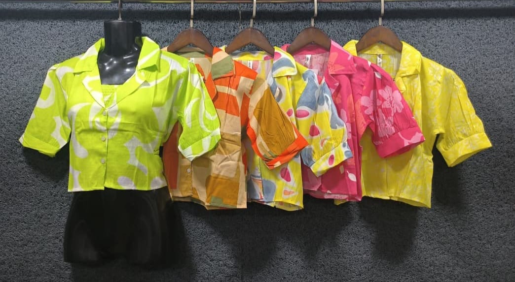 Diverse Women's Blouse and Shirt Collection: Contemporary Fabrics, Prints, and Silhouettes